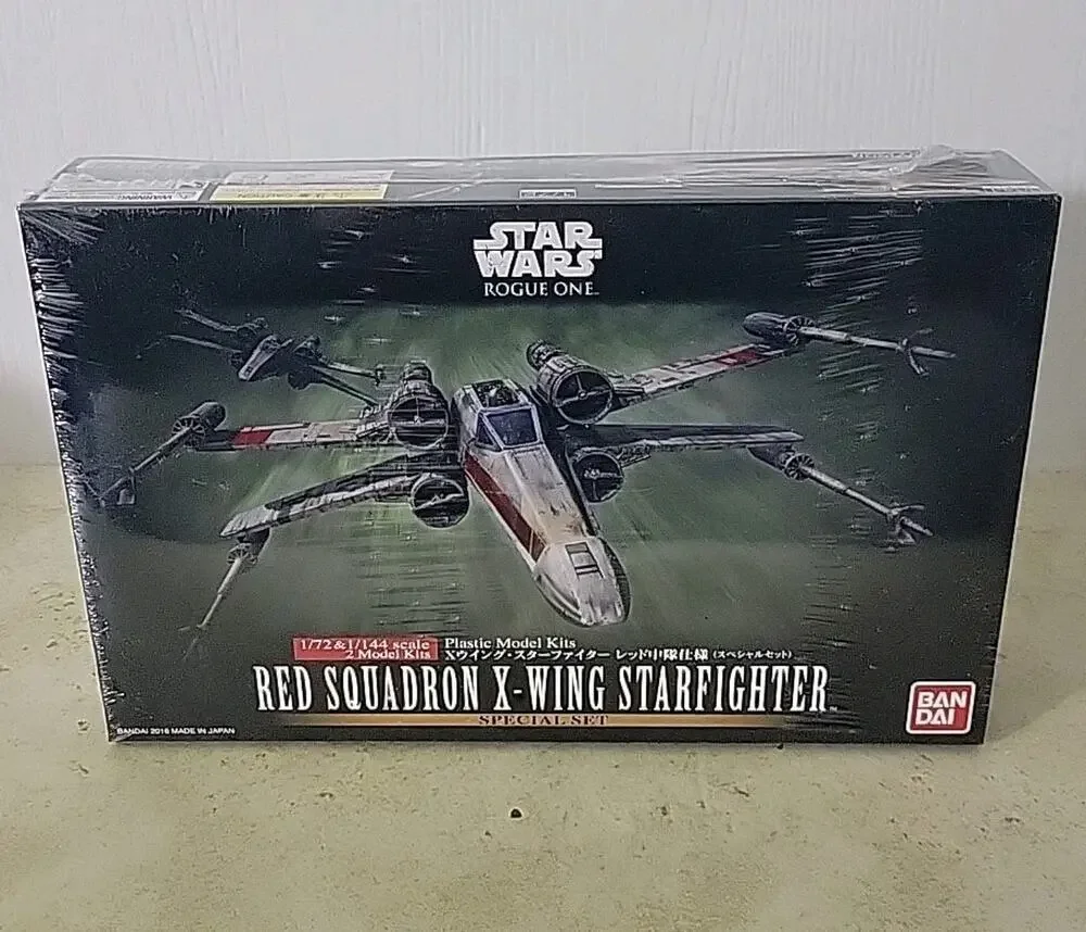 Bandai Star Wars Rogue One X-Wing Red Squadron 1/72 & 1/144 Model Kit